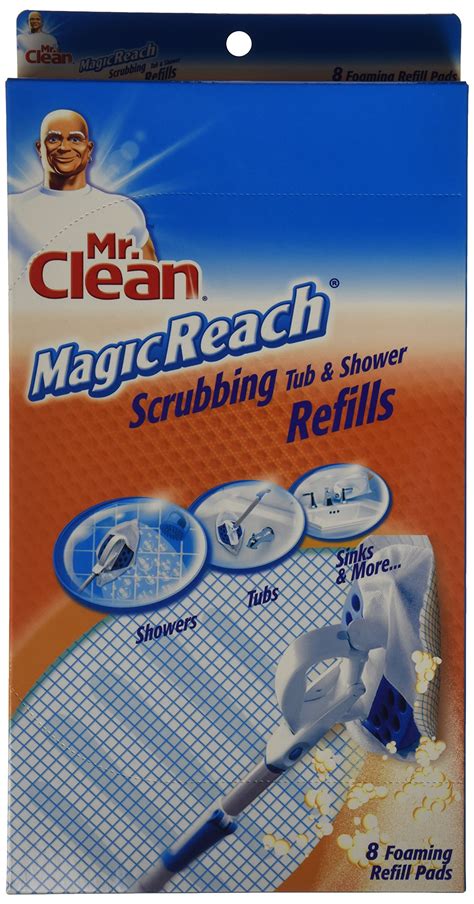 Mr clean magic reach tub and shower pads